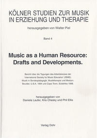 Music as a Human Resource: Drafts and Developments