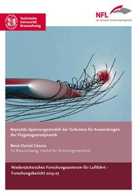 Reynolds-Spannungsmodell der Turbulenz für Anwendungen der Flugzeugaerodynamik