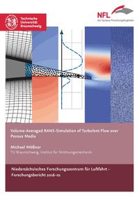 Volume-Averaged RANS-Simulation of Turbulent Flow over Porous Media