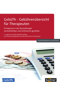 GebüTh - Gebührenübersicht für Therapeuten - Cover