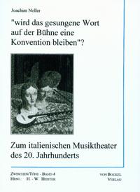 Wird das gesungene Wort auf der Bühne eine Konvention bleiben...?