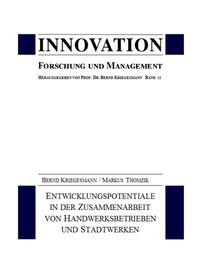 Entwicklungspotentiale in der Zusammenarbeit von Handwerksbetrieben und Stadtwerken