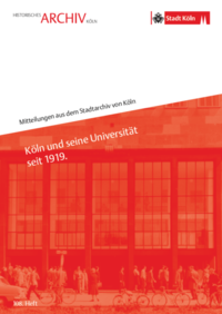 Köln und seine Universität seit 1919