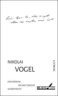 Eine Sprache, die sagt, dass sie außer mir ist