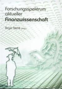 Forschungsspektrum aktueller Finanzwissenschaft