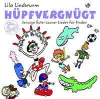 Lila Lindwurm - Hüpfvergnügt