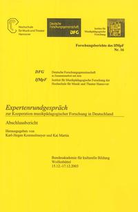 Expertenrundgespräch zur Kooperation musikpädagogischer Forschung in Deutschland