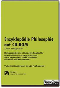 Enzyklopädie Philosophie auf CD-ROM (Separatausgabe)