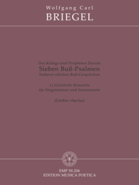 Des Königs und Propheten Davids Sieben Buß-Psalmen Nebenst etlichen Buß-Gesprächen