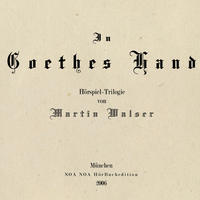 In Goethes Hand