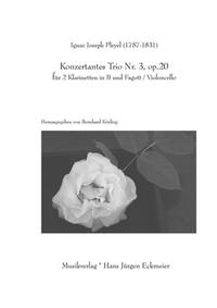 Konzertantes Trio Nr. 3  op. 20 für 2 Klarinetten und Fagott/Cello