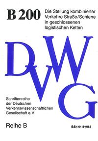 Die Stellung kombinierter Verkehre Straße/Schiene in geschlossenen logistischen Ketten