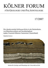 Die oberdevonische Kellwasser-Krise in der Beckenfazies von Rhenohercynikum und Saxothuringikum (spätes Frasnium /frühestes Famennium, Deutschland)