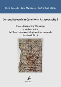 Current Research in Cuneiform Palaeography 2