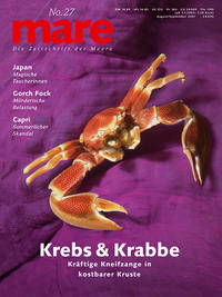 mare - Die Zeitschrift der Meere / No. 27 / Krebs und Krabbe