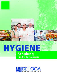 Hygieneschulung für die Mitarbeiter in der Gastronomie