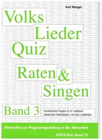 Volksliederquiz - Raten und Singen - Band 3