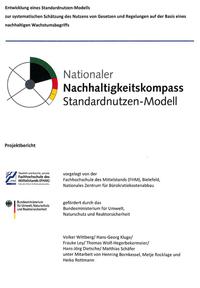 Nationaler Nachhaltigkeitskompass: Standardnutzen-Modell