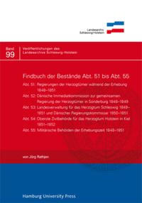 Findbuch der Bestände Abt. 51 bis Abt. 55