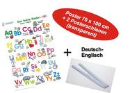 Das bunte Kinder-ABC Deutsch/Englisch + Posterschienen
