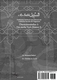 As-Sabil: Übersichtstabellen 2: Das starke Verb (Stamm I)
