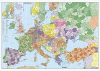 Europa mit Türkei - Straßen und Postleitzahlen