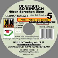 Deutsch So Einfach - Hören Sprechen Üben 5 - German So Easy - Talk Listen Practise 5
