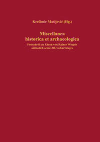 Miscellanea historica et archaeologica