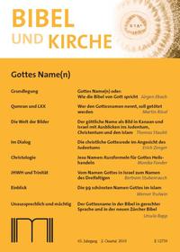 Bibel und Kirche / Gottes Name(n)