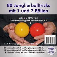 80 Jonglierballtricks mit 1 und 2 Bällen