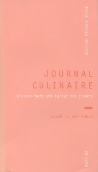 journal culinaire. Kultur und Wissenschaft des Essens