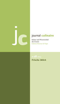 journal culinaire. Kultur und Wissenschaft des Essens