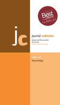 journal culinaire. Kultur und Wissenschaft des Essens