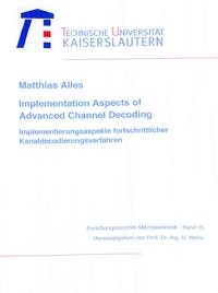 Implementation aspects of advanced channel decoding