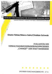 Evaluation des Verwaltungsmodernisierungsprozesses 