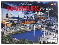 Hamburg von oben - Tag und Nacht