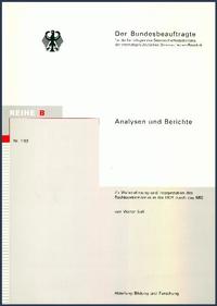 Zur Wahrnehmung und Interpretation des Rechtsextremismus in der DDR durch das MfS