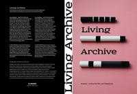 LIVING ARCHIVE - Cover
