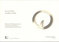 Lessing-Preis für Kritik 2016