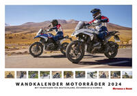 Foto-Wandkalender Motorräder 2024 A3 quer