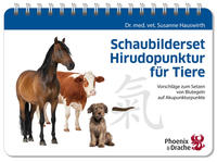 Schaubilderset Hirudopunktur für Tiere, Schweizer Ausgabe