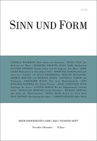 Sinn und Form 6/2021