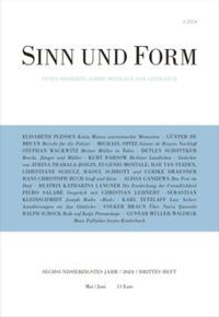 Sinn und Form 3/2024