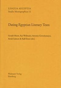 Dating Egyptian Literary Texts