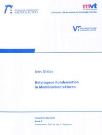 Heterogene Kondensation in Membrankontaktoren