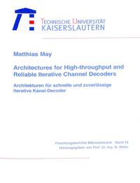 Arcitectures for high-throughput and reliable iterative channel decoders