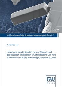 Untersuchung der lokalen Bruchzähigkeit und des elastisch‐plastischen Bruchverhaltens von NiAl und Wolfram mittels Mikrobiegebalkenversuchen