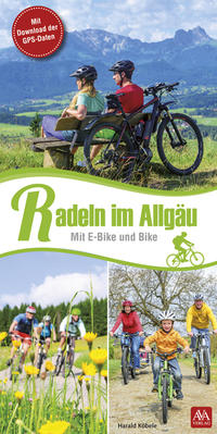 Radeln im Allgäu - Cover