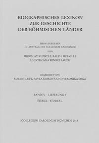 Biographisches Lexikon zur Geschichte der böhmischen Länder. Band IV, Lieferung 5.