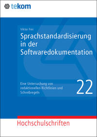 Sprachstandardisierung in der Softwaredokumentation